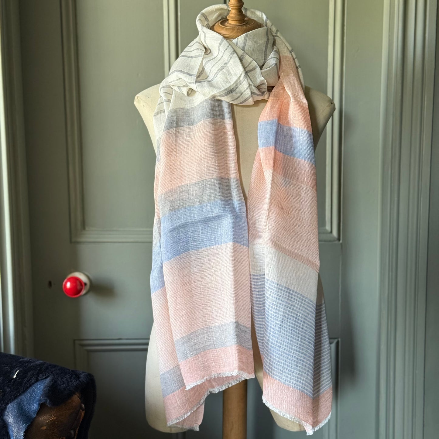 Cool Summer Linen Scarf