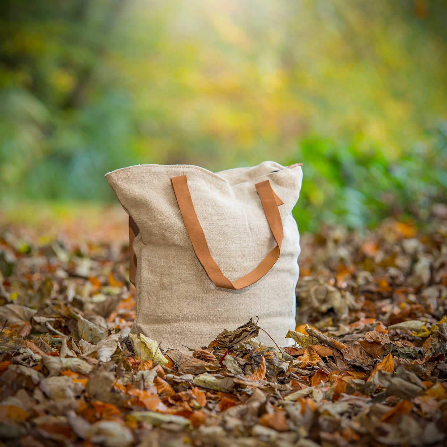 Zipper Jute Bag