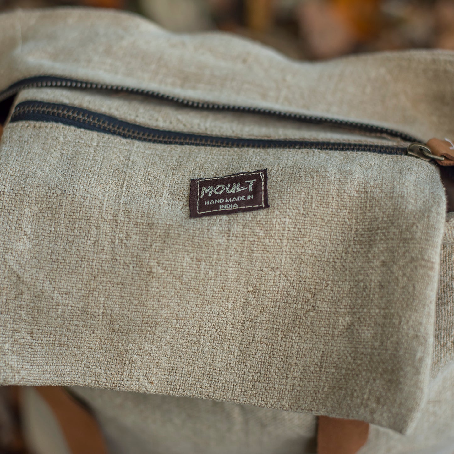 Zipper Jute Bag