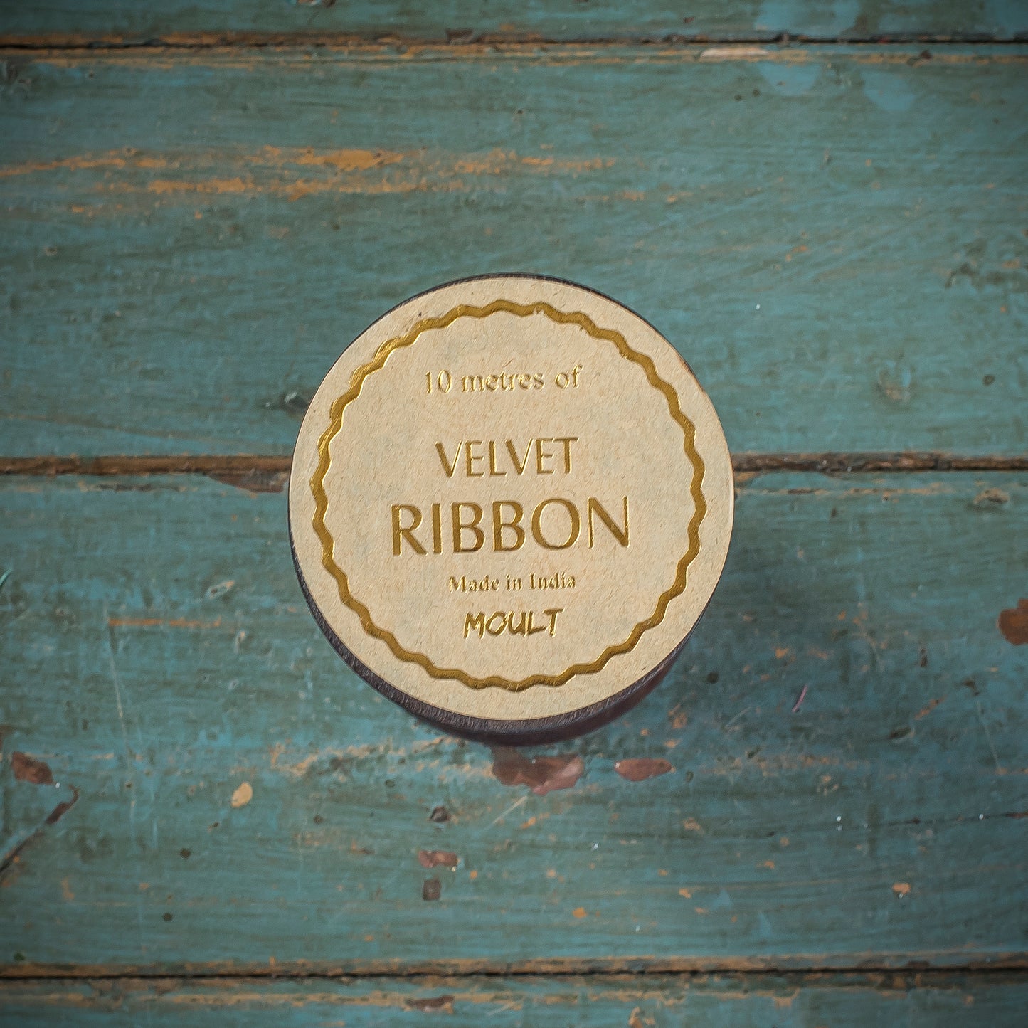 Olive Green Velvet Ribbon
