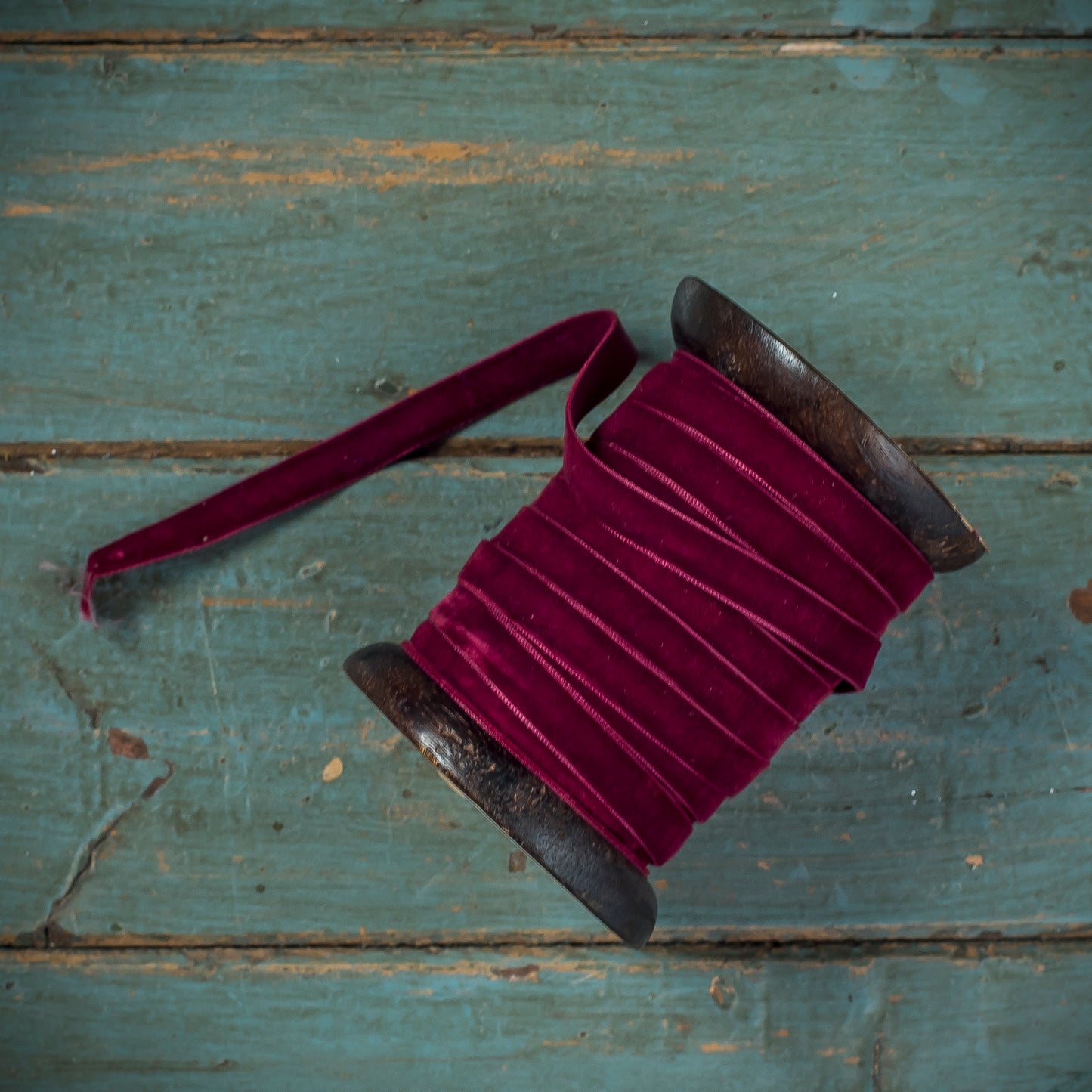Maroon Velvet Ribbon