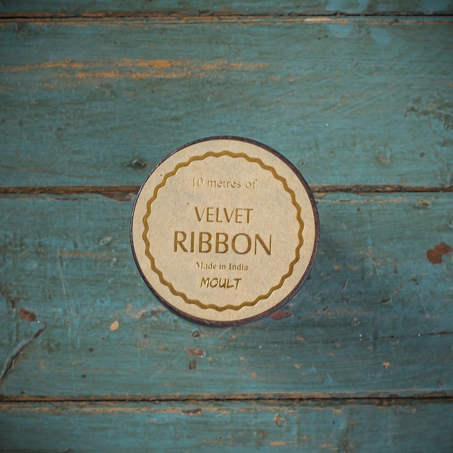 Dark Green Silver Glitter Ribbon