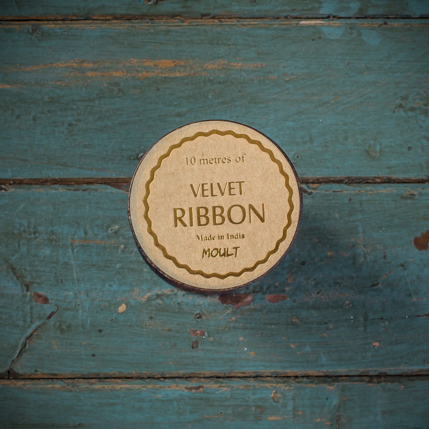 Navy Blue Velvet Ribbon