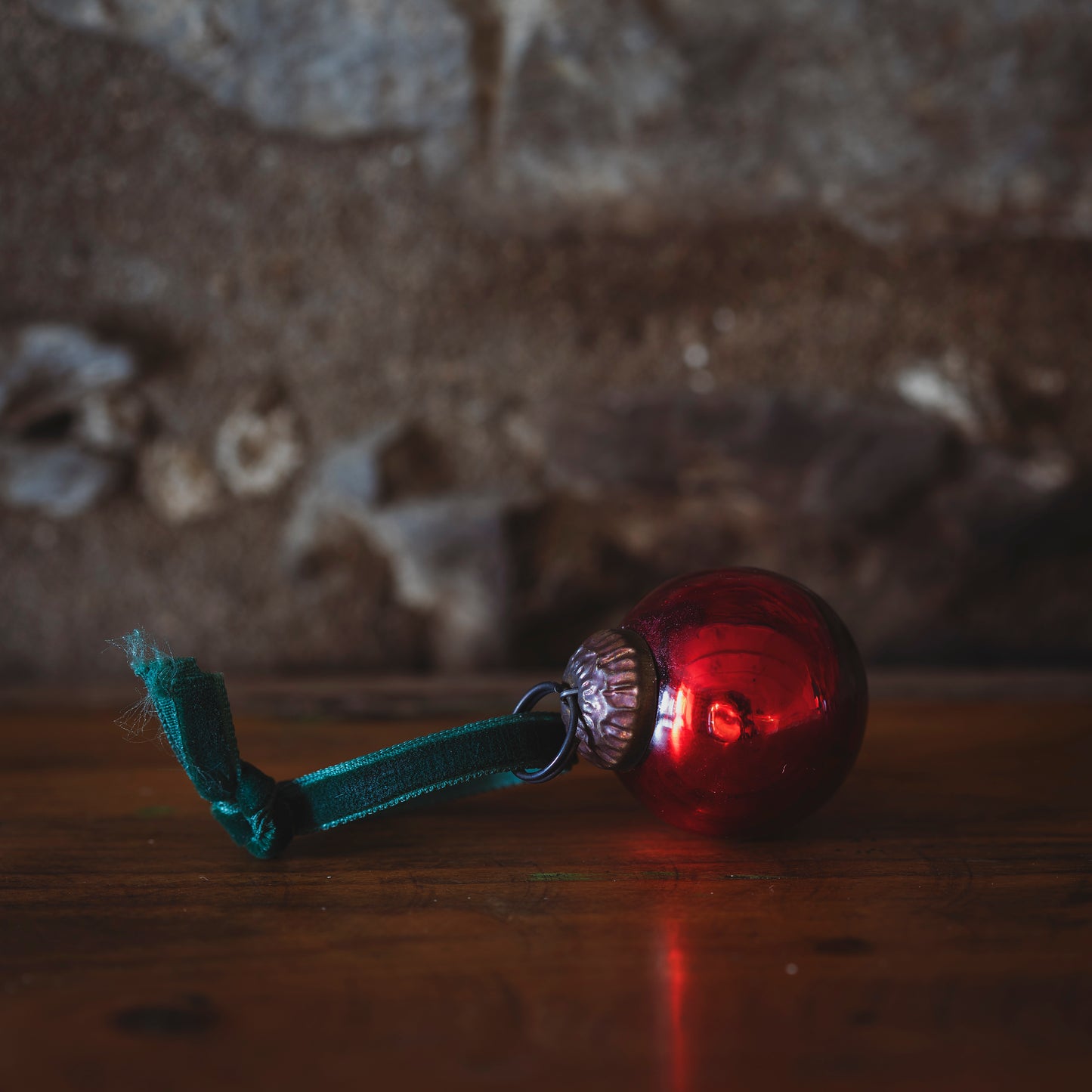 Mini Red Ball Bauble