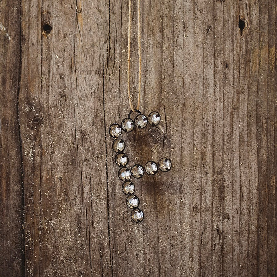 Rhinestone Hanging Letter Decorations