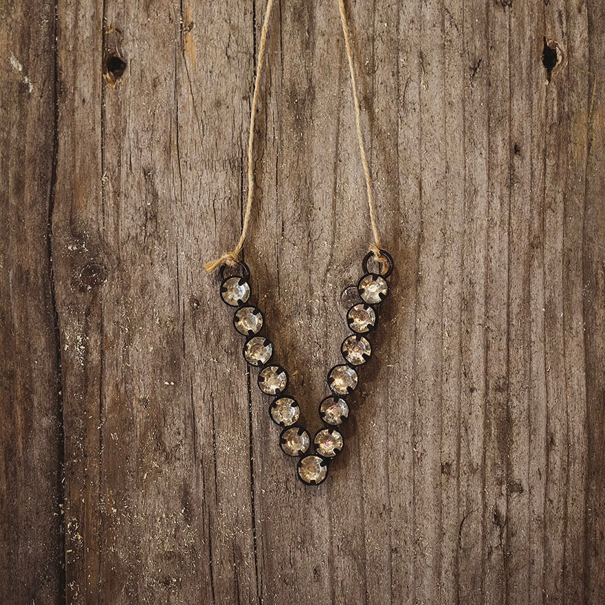Rhinestone Hanging Letter Decorations