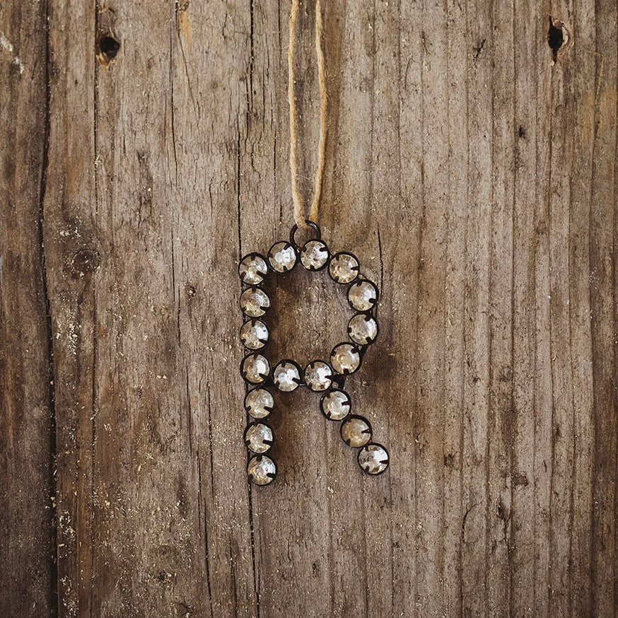 Rhinestone Hanging Letter Decorations