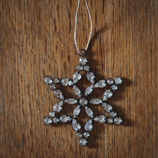 Antique Copper Rhinestone Star