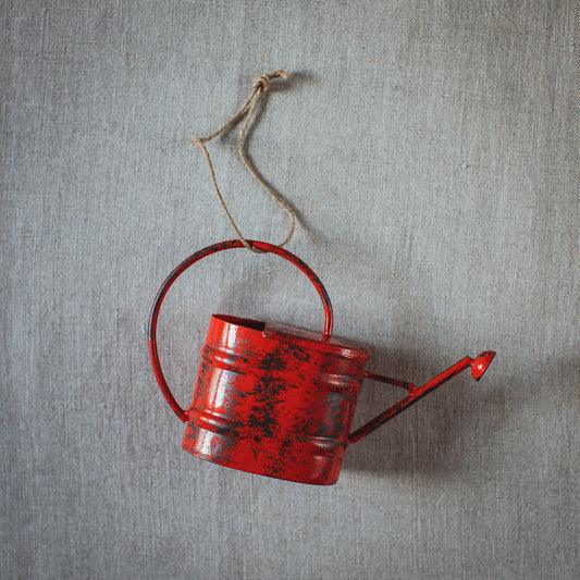 Metal Watering Can Decoration