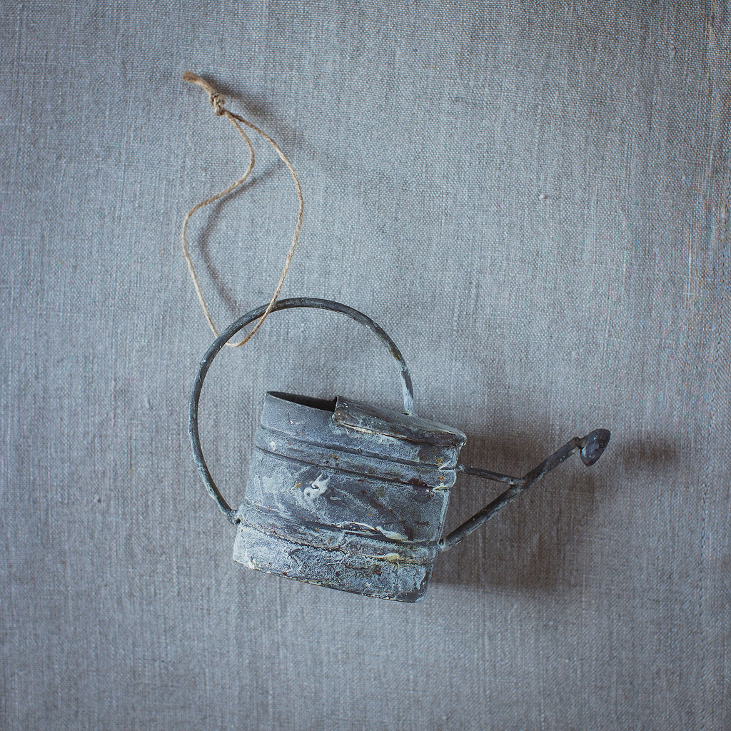 Metal Watering Can Decoration