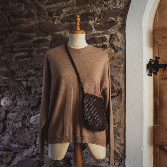 Woven Leather Small Bags