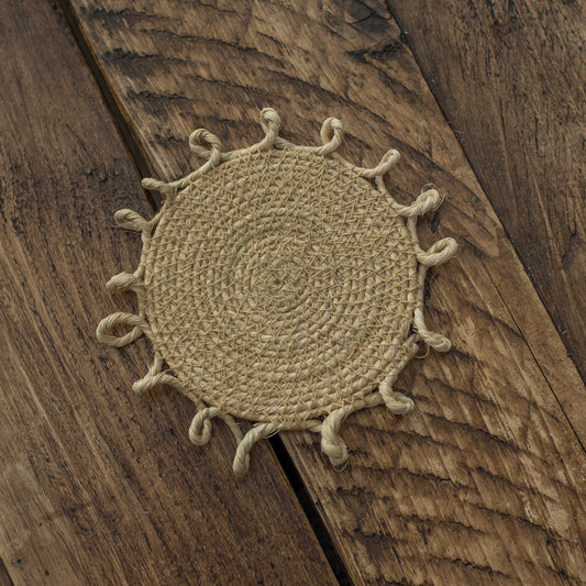 Light Jute Coasters
