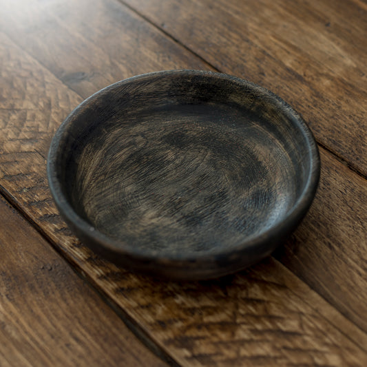 Small Round Mango Wood Bowl